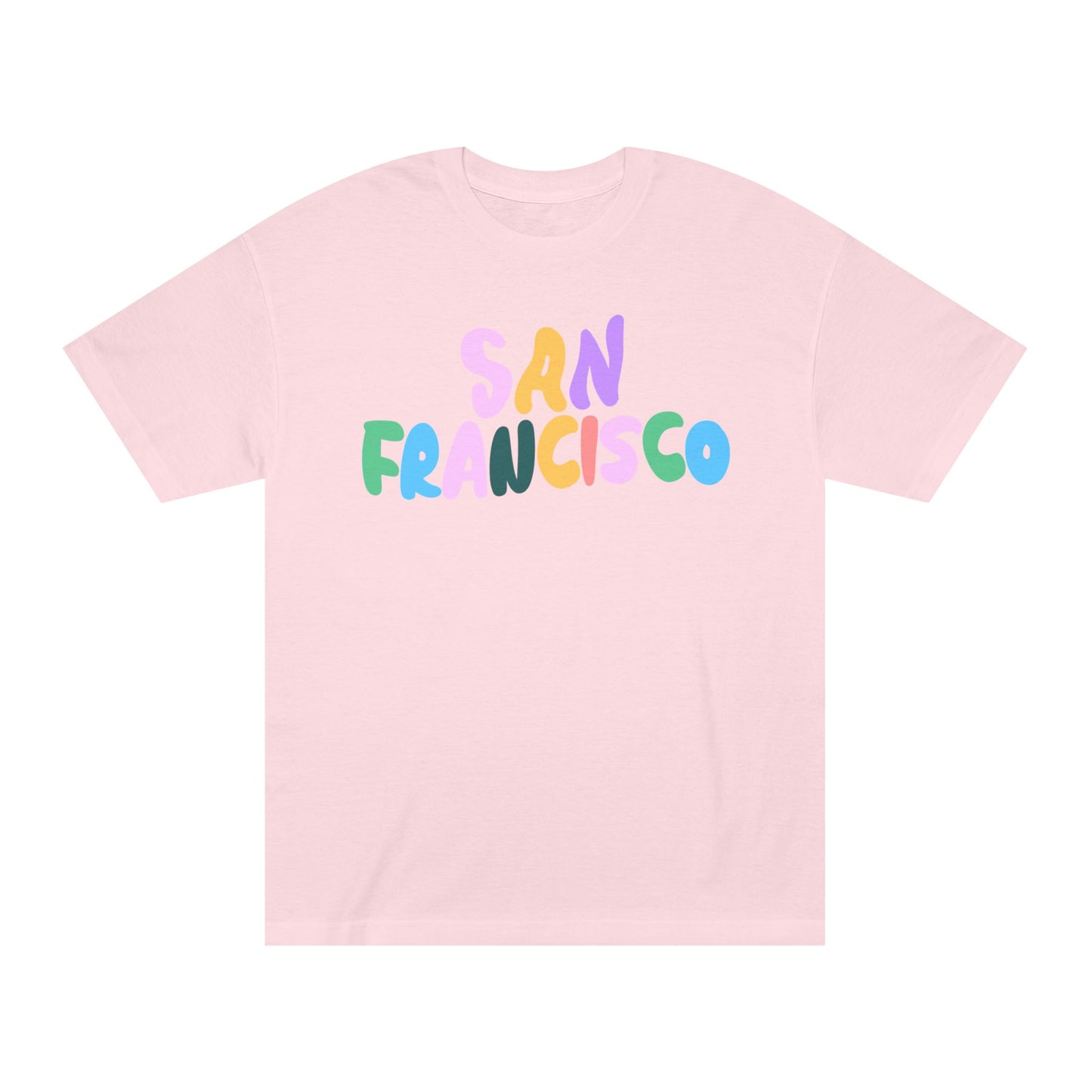 Lezeh “San Francisco” Rainbow Graphic Tee