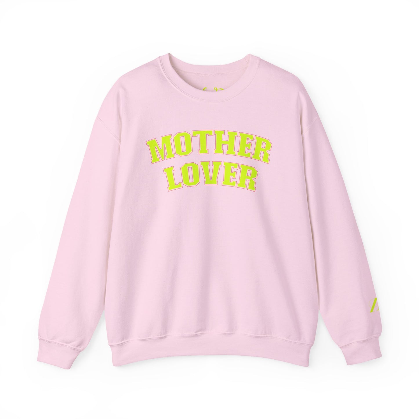 Mother Lover Crewneck - Light Pink