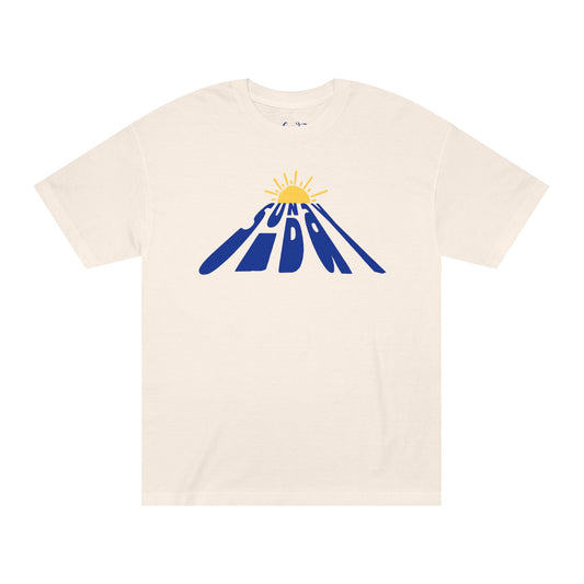 Retro Sunrise Sunday Vibes Graphic Tee