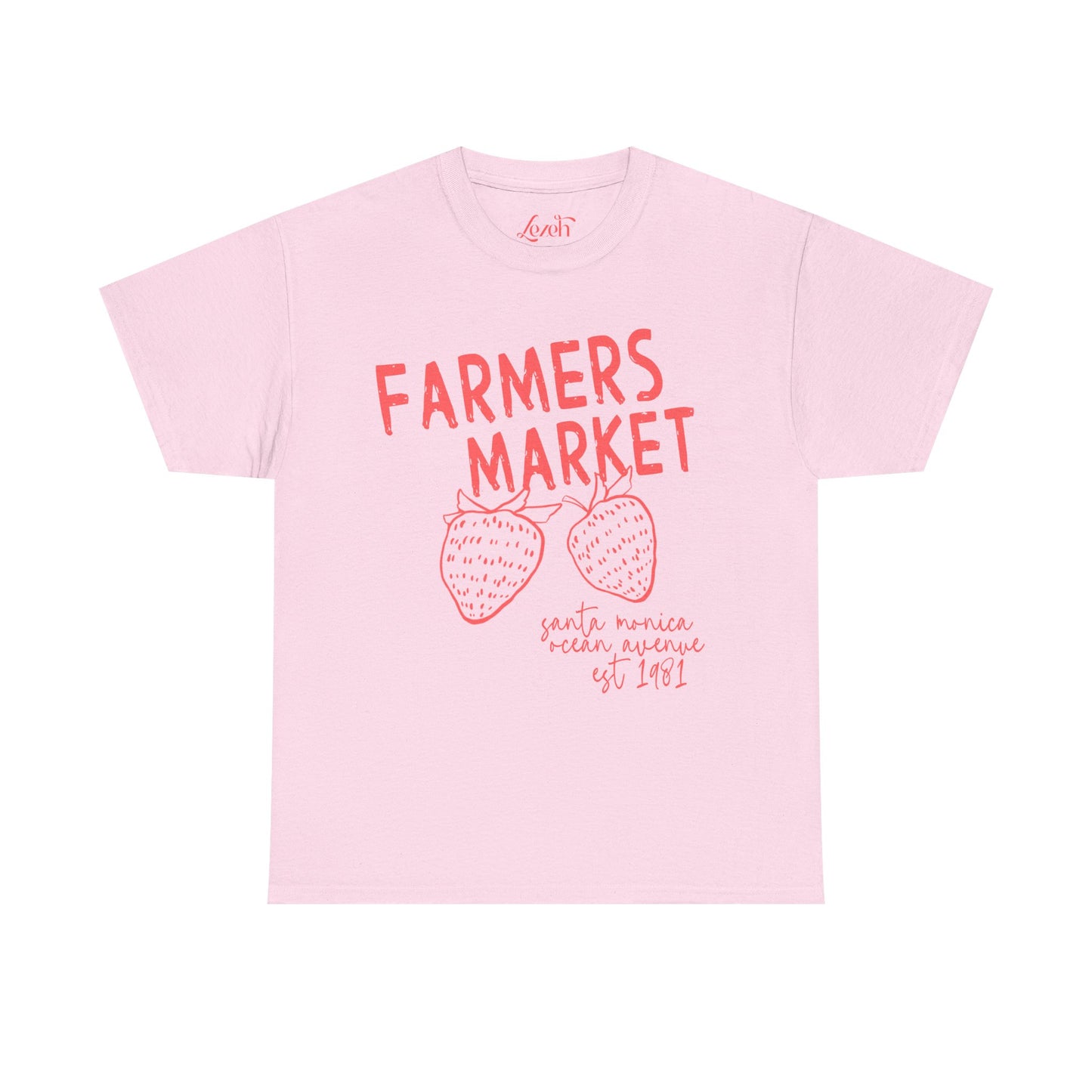 Farmers Market Strawberry Graphic Tee