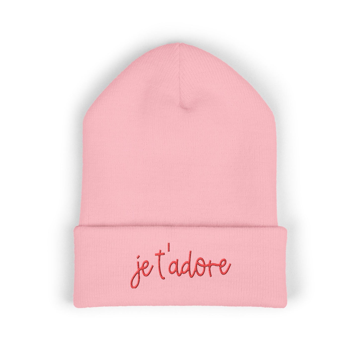 Embroidered je t'adore