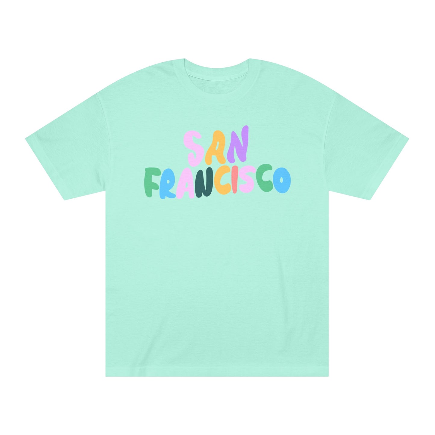 Lezeh “San Francisco” Rainbow Graphic Tee