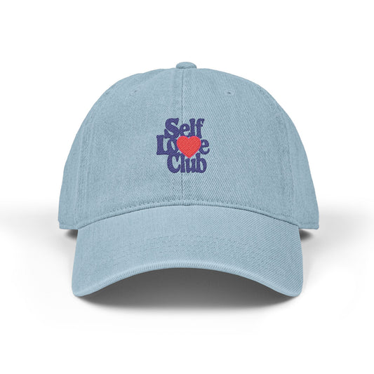 Self Love Club Denim Dad Hat