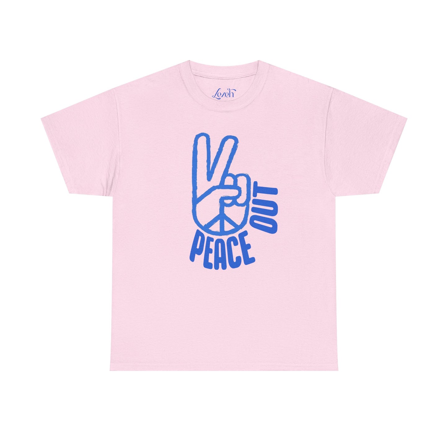 Lezeh Peace Sign Graphic Tee