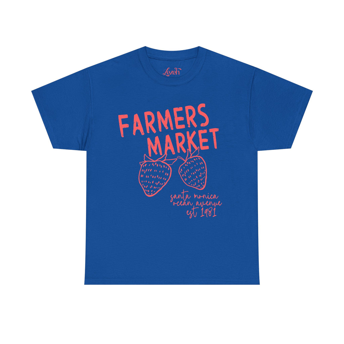Farmers Market Strawberry Graphic Tee