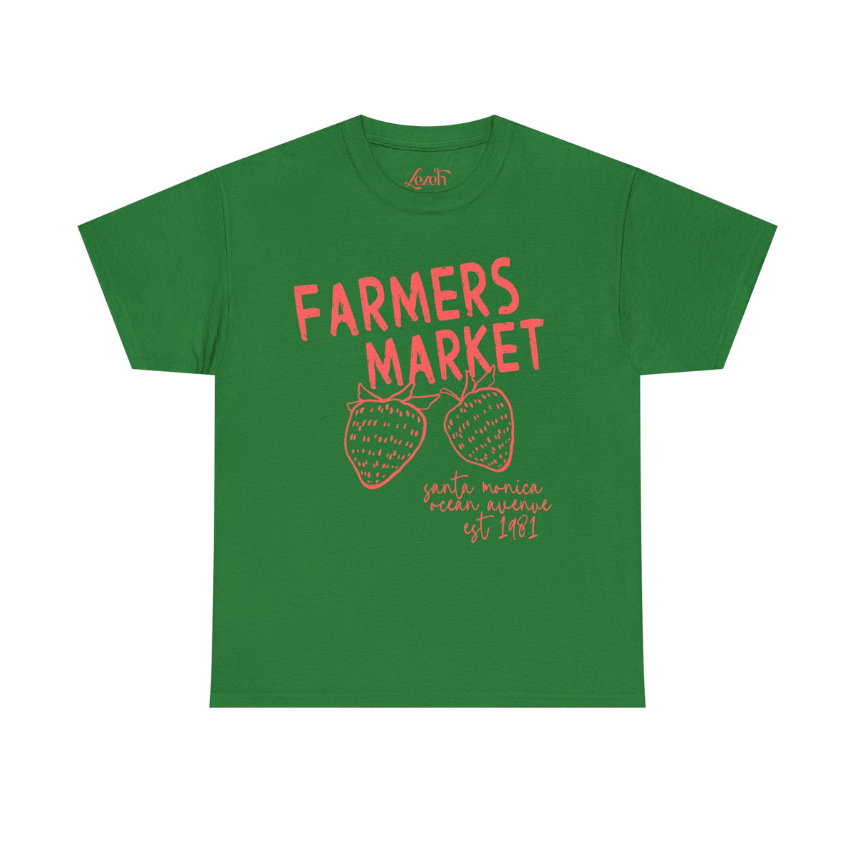 Farmers Market Strawberry Graphic Tee