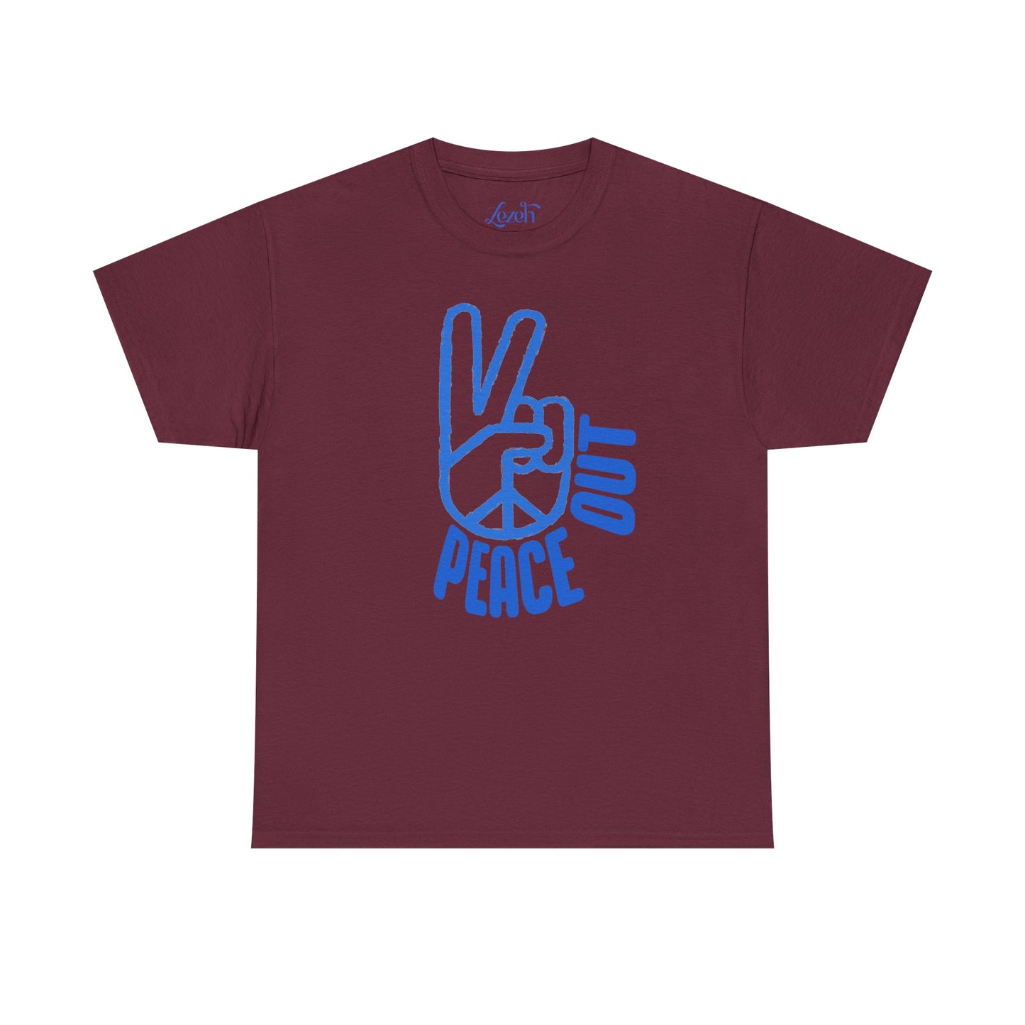 Lezeh Peace Sign Graphic Tee