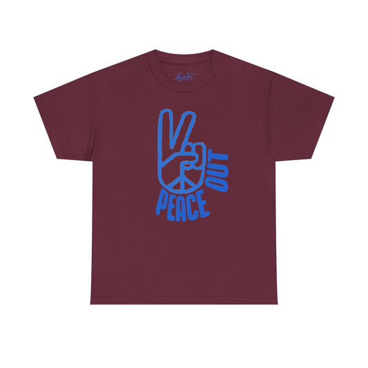 Lezeh Peace Sign Graphic Tee