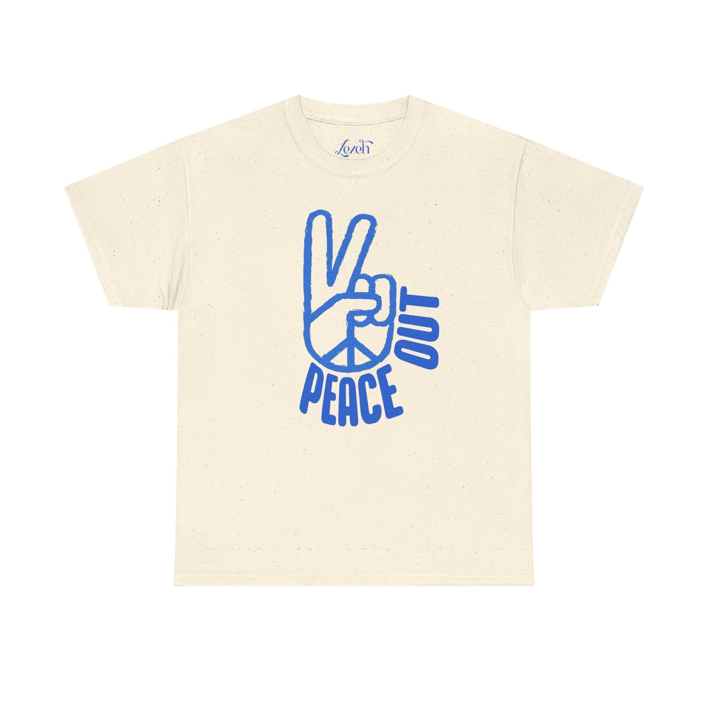 Lezeh Peace Sign Graphic Tee