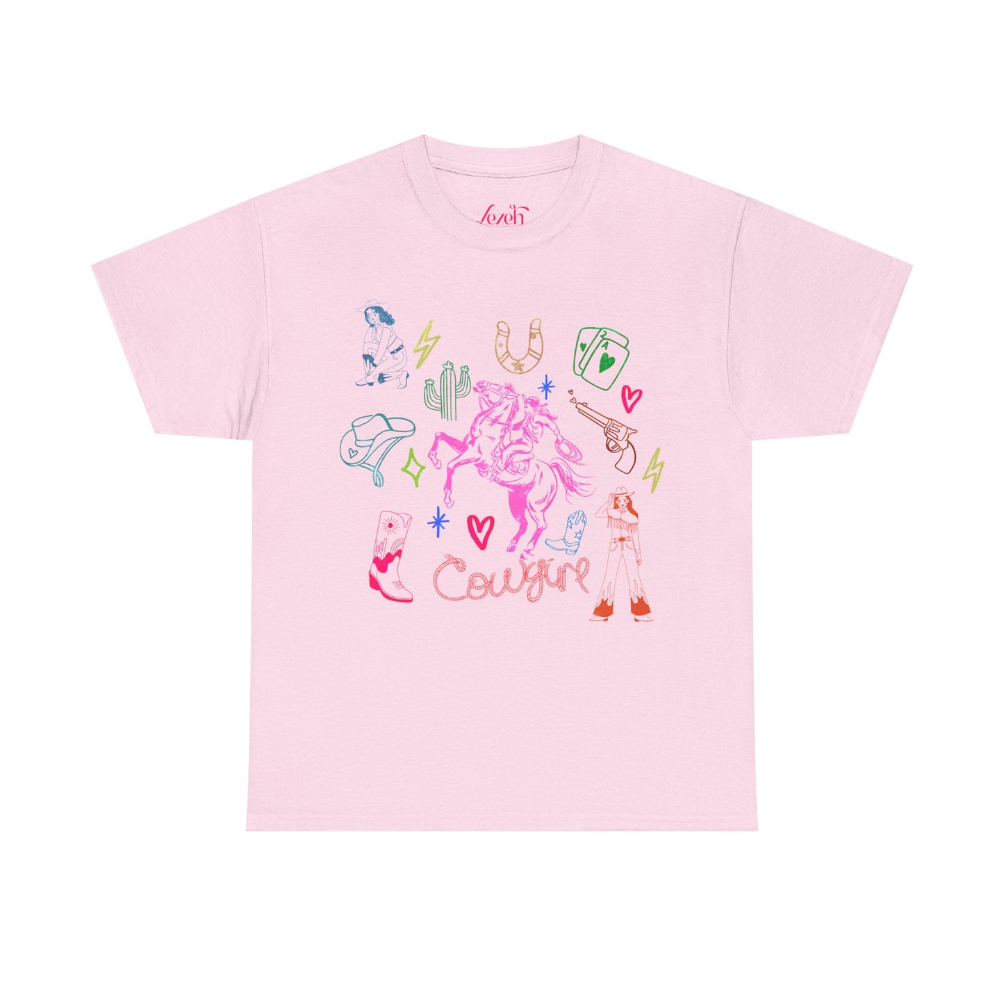 Wild Heart Cowgirl Graphic Tee