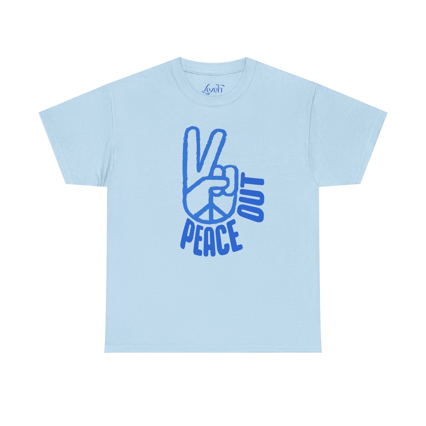 Lezeh Peace Sign Graphic Tee