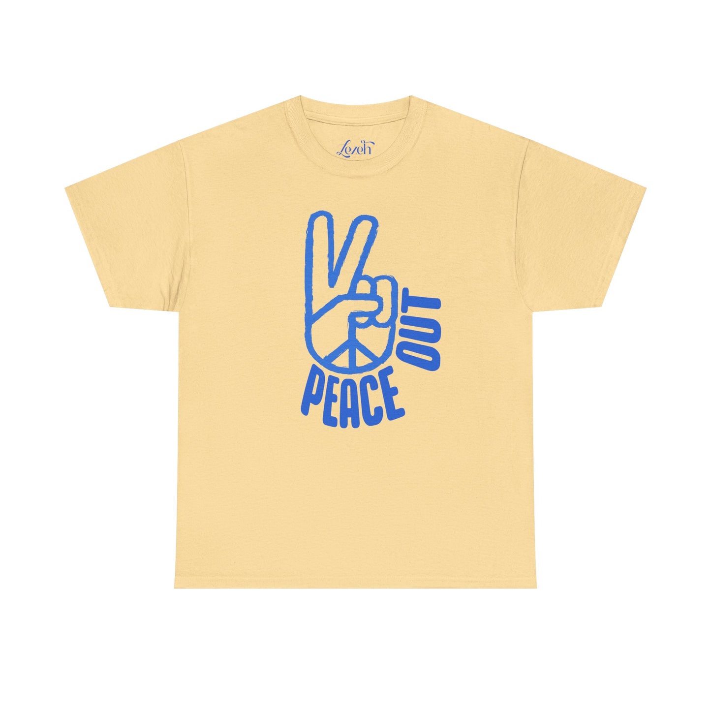 Lezeh Peace Sign Graphic Tee
