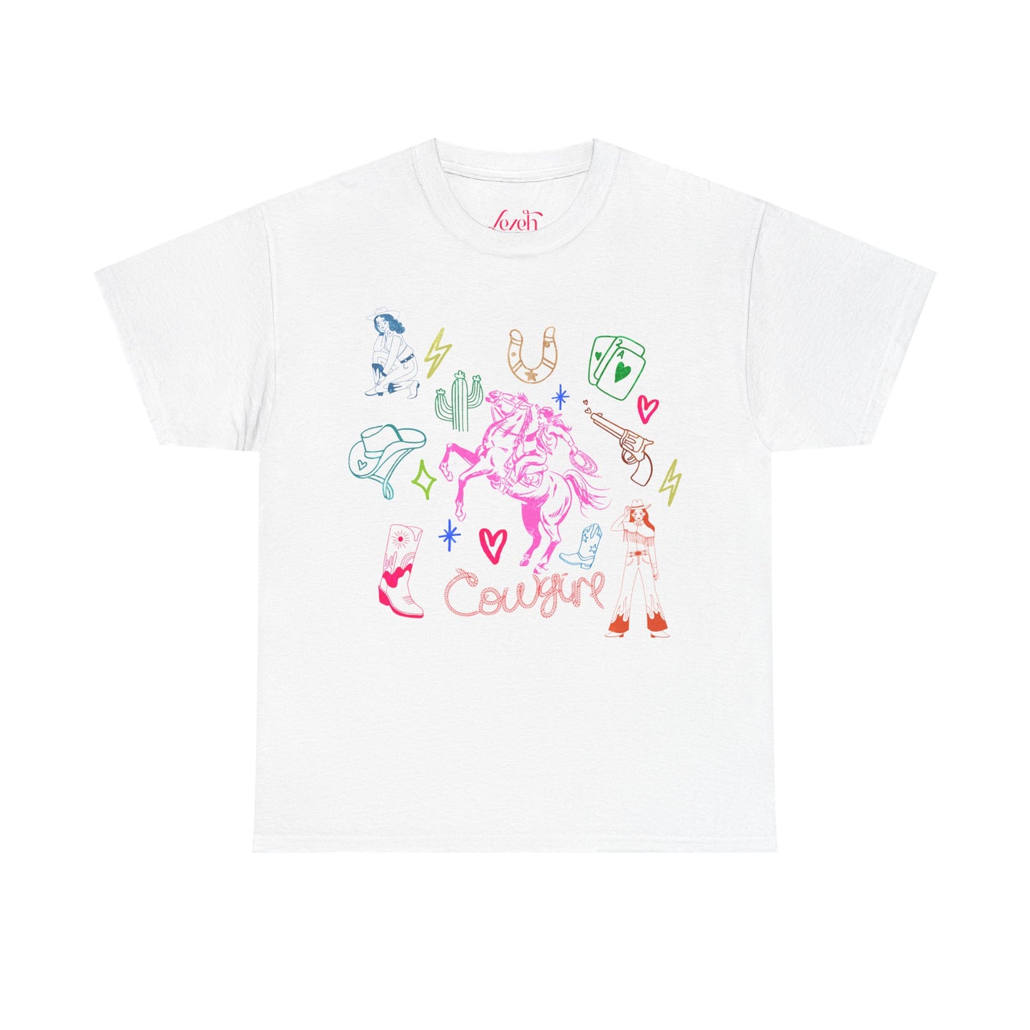 Wild Heart Cowgirl Graphic Tee