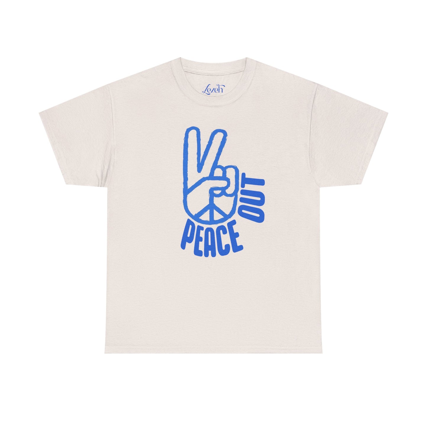 Lezeh Peace Sign Graphic Tee