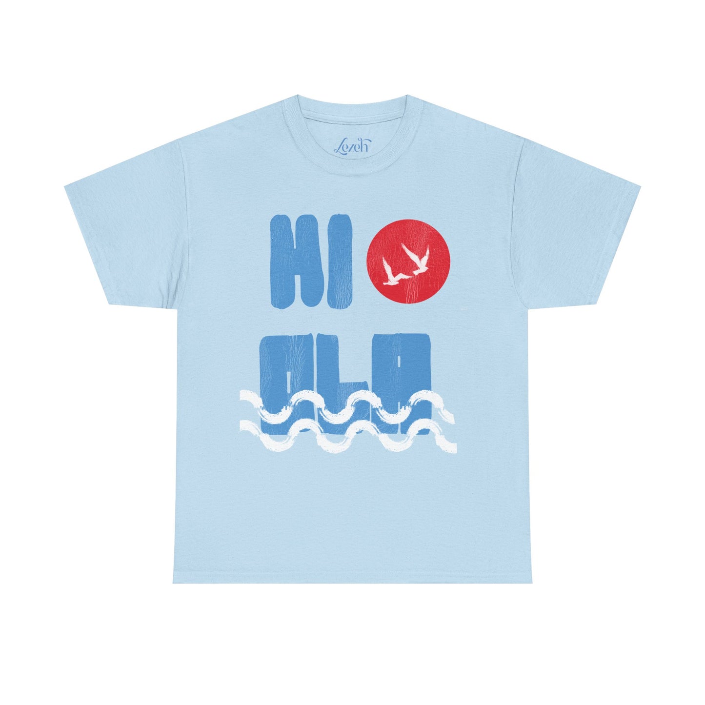 Aloha Waves T-Shirt — Retro Hawaii Hi Aloha Graphic Tee