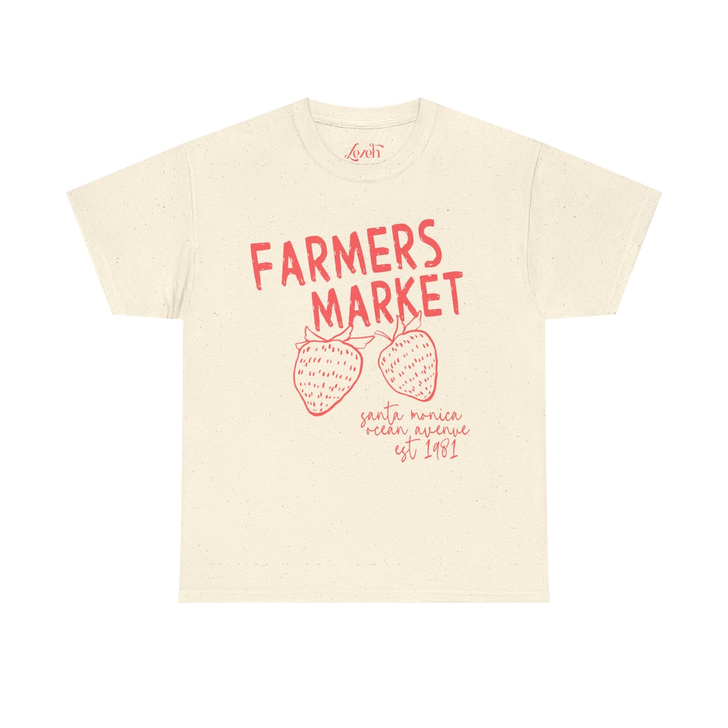 Farmers Market Strawberry Graphic Tee