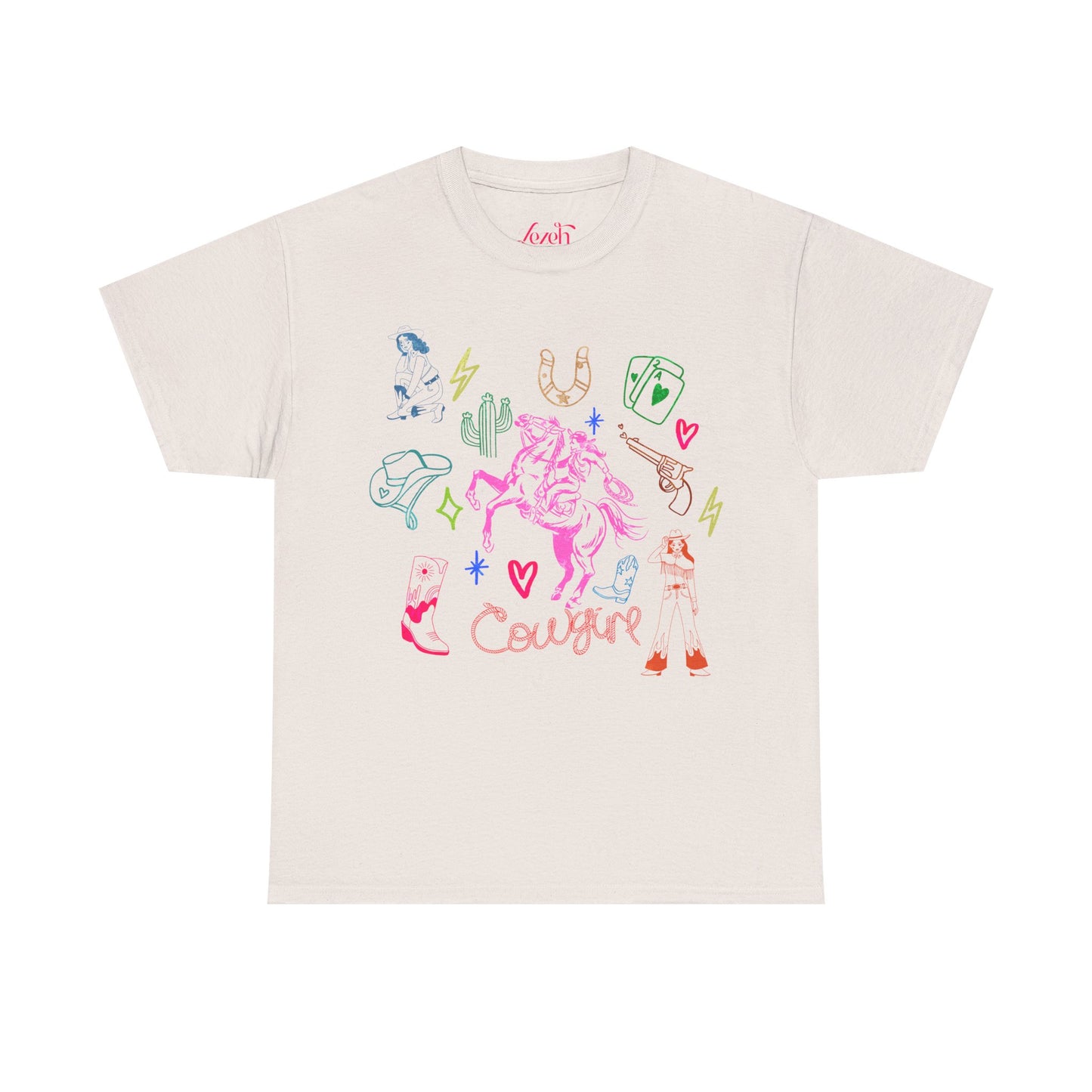 Wild Heart Cowgirl Graphic Tee