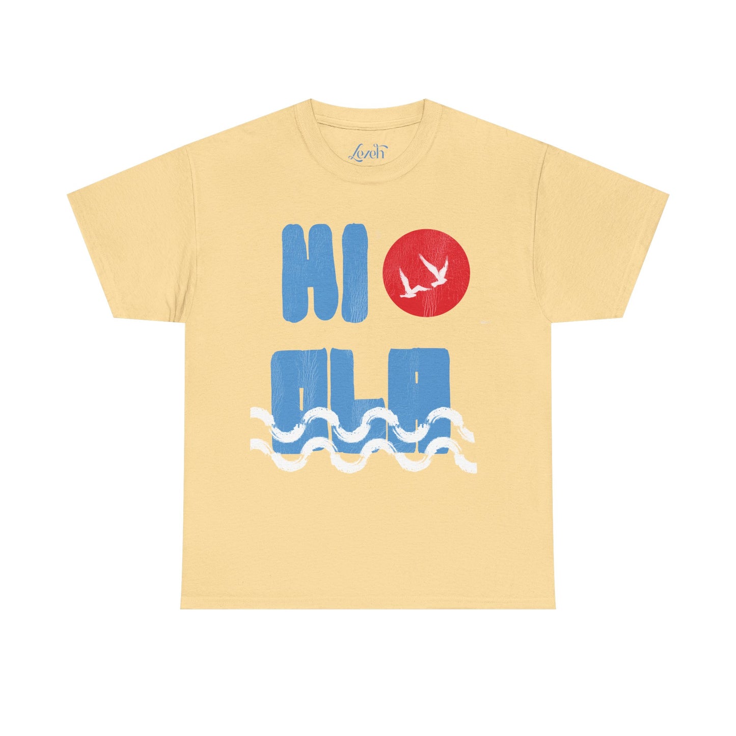 Aloha Waves T-Shirt — Retro Hawaii Hi Aloha Graphic Tee