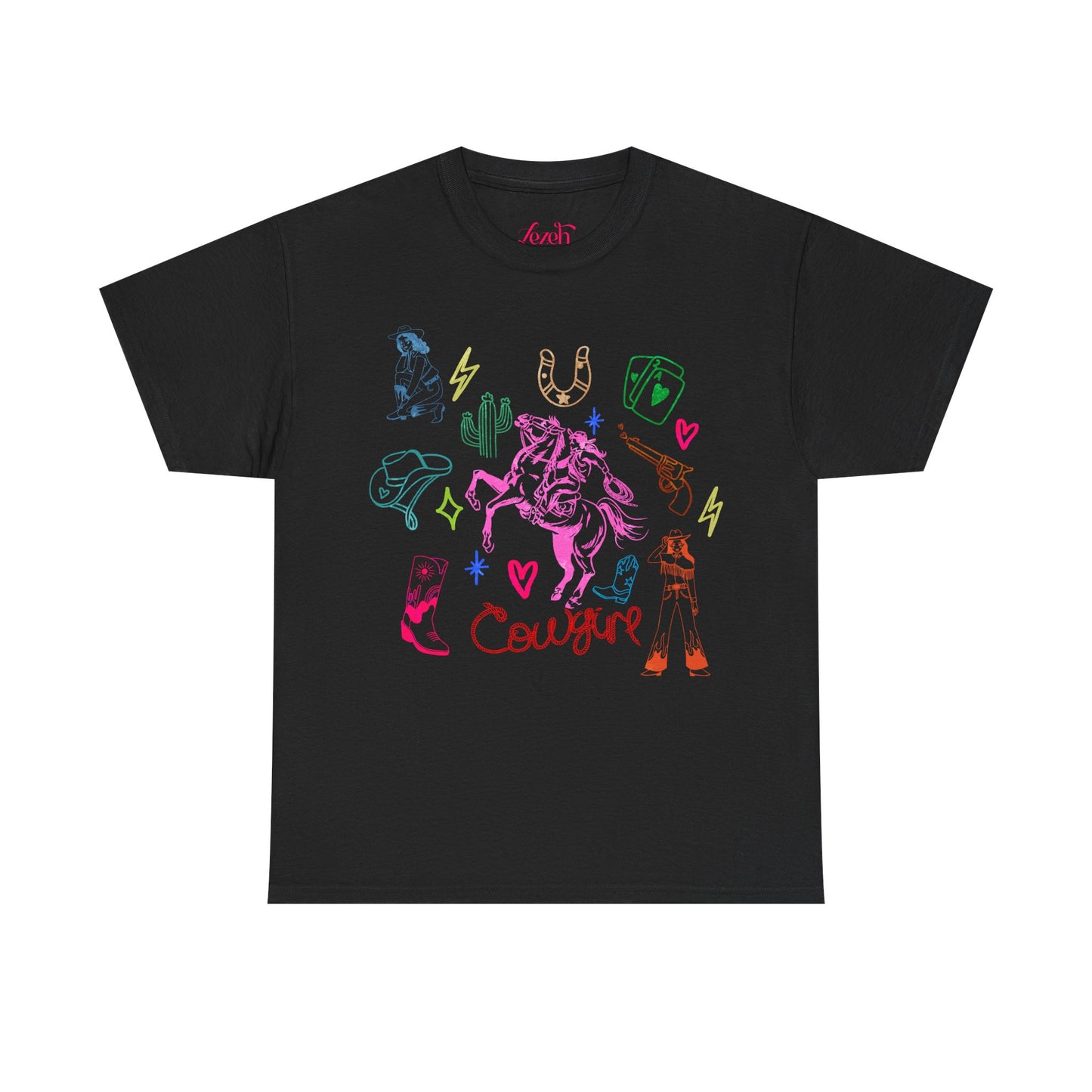 Wild Heart Cowgirl Graphic Tee
